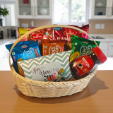 Snacks With Coffee & Dry Nuts In Basket SK-951