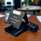 Metal Mobile Stand with Message Engraved JNK-4806