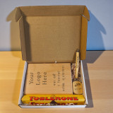 Dashain Corporate Gift Box with Plaque Board & Keychain
