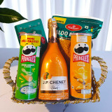 JP Chenet Sparkling Wine 750ml and Delight Snacks Pack BPL-442