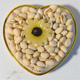 Dry Pistachio and Sunflower Candle Platter BPL-448