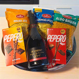 Snacks with Sparkling Wine 750ml Gift Tray