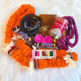 Celebrate Bhai Tika Gift Tray with Mala & Tika JNK-4932
