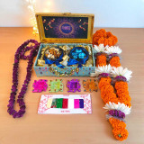 Tihar Gift Box with Mala & Tika JNK-4997