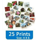25 Photo Prints (4 X 6) Set Gift