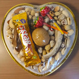 Bhaitika Gift Basket – Red Wine With Snacks & Mala