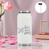 Love Always Win Engraved on Water Bottle AR-78 Love Always Win Engraved on Water Bottle AR-78