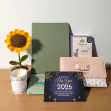 New Year Gift Set for Her with Perfume, Accessories & Candle JNK-5129