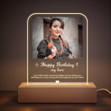 Birthday Special Personalized Acrylic Lamp For Your Love Birthday Special Personalized Acrylic Lamp For Your Love