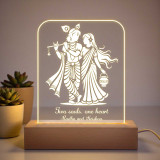 Two Souls, One Heart- Radha & Krishna Printed Acrylic Lamp With Cable BPL-618 Two Souls, One Heart- Radha & Krishna Printed Acrylic Lamp With Cable BPL-618