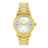 Titan Analogue Silver Dial Men's Watch -(1712YM01)