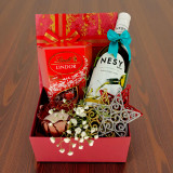 Holiday Wine & Candle Star Set