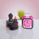Desk Harmony Gift Set: Clock, Incense & Plant SPM-74