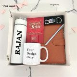 Personalized New Year Gift Box with Pen & Diary