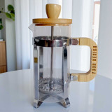 Personalized Wooden French Press Pot - 350ml HSL-42