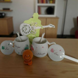 Musical Moments Gift Set: Music Clock, Emoji Doll & Couple Mug SPM-94