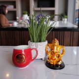 Blissful Vibes Gift Set: Ganesha Idol, Vase & Coffee Mug SPM-102