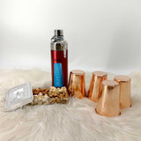 Nutritious Moments: Copper Glass & Flask Set HSL-52