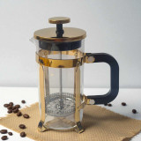 Stylish Golden Stainless Steel French Press Pot FPP-01