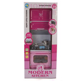 Modern Kitchen (Happy Little Cooking) Toys Play Set - Battery Operated
