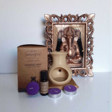 Divine & Aromatic Gift Set: Ganesha Idol & Lavender Vaporizer SPM-125