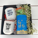 Ceramic Mug with Tea & Chocolate Gift Box JNK-5274