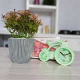 Decorative Trio: Rose Candles, Flower Pot & Alarm Clock SPM-137