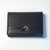 Trendy Black Women’s Wallet with Stylish Clasp BG-1523