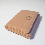 Trendy Pink Women’s Wallet with Stylish Clasp
