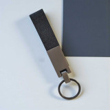 Personalised synthetic leather Keyring PG1117