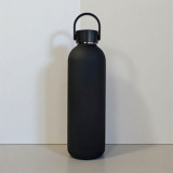 Customizable Matte Black Bottle With Your Own Design
