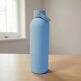 Customizable Matte Pastel Blue Bottle- 500ml