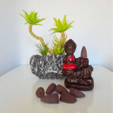 Buddha Backflow Incense & Bonsai Decor Set SPM-164