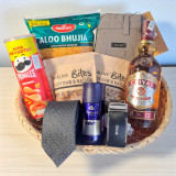 Gentleman’s Premium Indulgence Gift Basket HSL-70