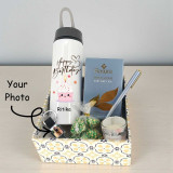 Elegant Tea & Treats Personalized Gift Box HSL-71