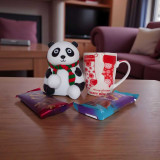 Christmas Joy Gift Set: Panda Light, Festive Mug & Chocolates SPM-184