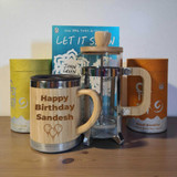 Birthday special Personalised Winter Warmth Brew & Book Gift Set BPL-653