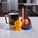 Mr. Mug, Emoji & Ganesh Desk Set with Personalized Pen Holder SPM-194