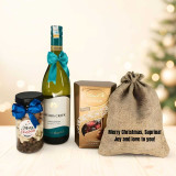 Sparkling Christmas Treats Hamper with White Wine 750ml SK-1250