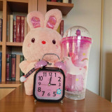 Cute Pink Gift Set- Teddy, Clock & Bottle SPM-247