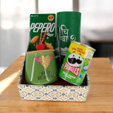 Refresh Sip & Snack Green Gift Box BPL-720