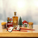 Evergreen Christmas Decor Set With Whisky Set – 180ml SK-1263