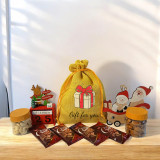 Christmas Gift Pouch with Dry Nuts & Chocolates