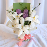 Create Your Own Crochet Flowers Bouquet