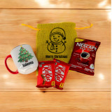 Christmas Cozy Gift Hamper With Chocolate
