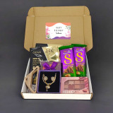 Beauty Accessories & Chocolates Gift Box