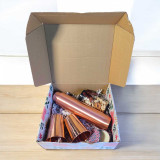 Premium Copper Bottle & Dry Nuts Gift Box JNK-5580