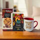 Premium Morning Treats Gift Set With Green Tea & Biscuit SK-1451