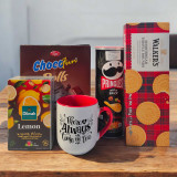 Perfect Tea-Time Treats & Mug Gift Set with Lemon Green Tea SK-1456