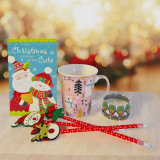 Cute & Cozy Christmas Gift Hamper With Special Greeting Card SK-1475